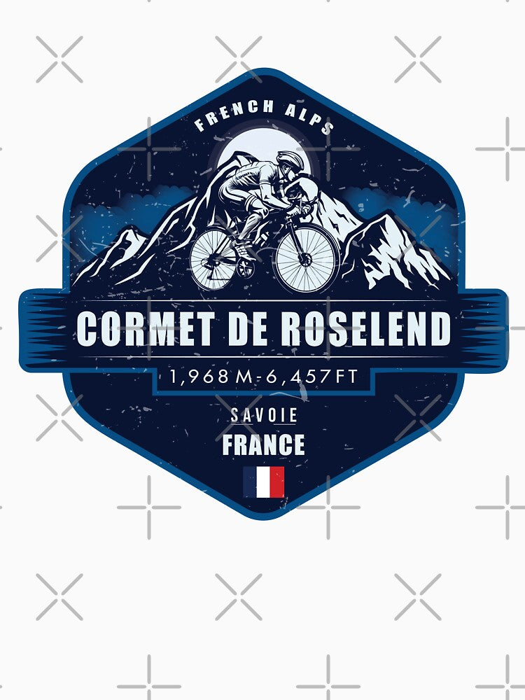 Cormet de Roselend Cycling Badge  | French Alps by Vale150