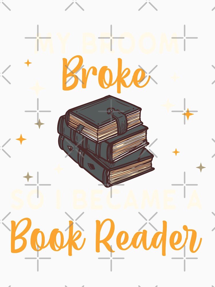 My Broom Broke So I Became A Book Reader by Faty-Za