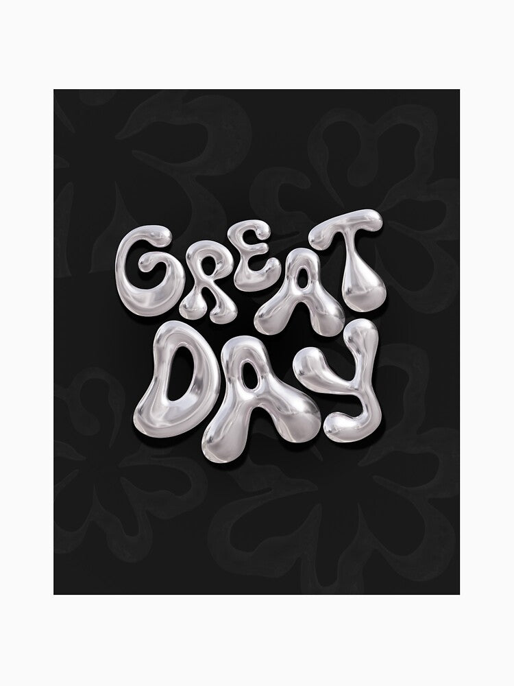 Silver Bubble "Great Day" Design by NikkaiArts