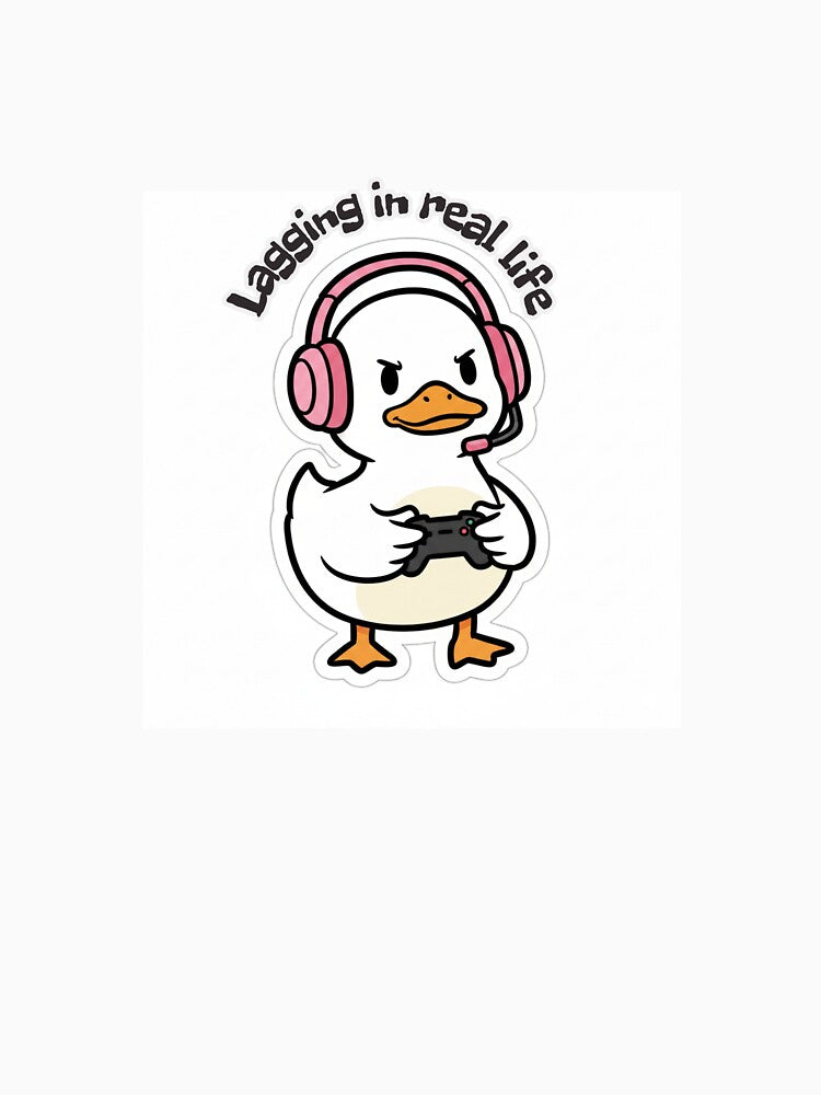 Gamer Duck with Headset by FDMarts