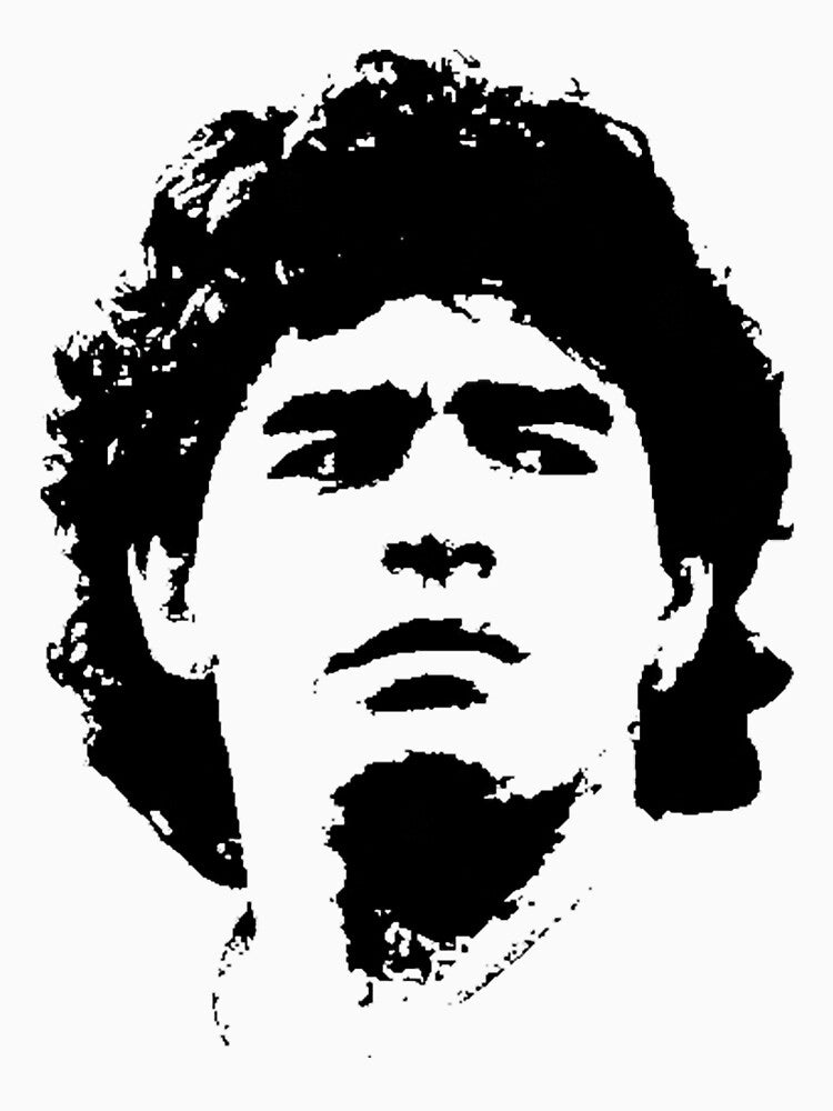 Díégò sport Márádòná Pop Art Portrait by hoveydeanna