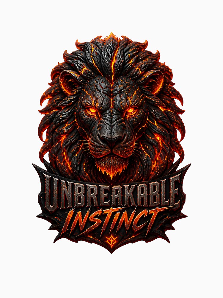 Unbreakable Instinct Volcanic Lion by SurajDesigns