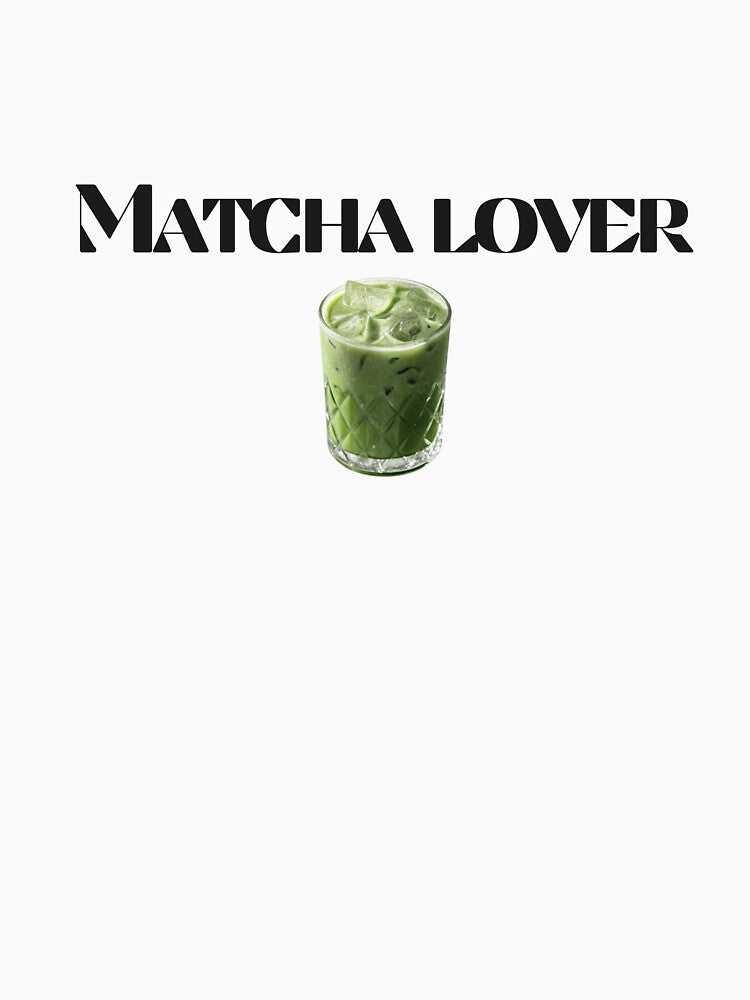 Minimalist Matcha Lover Aesthetic Graphic, The Matcha Enthusiast by AbstractRevival