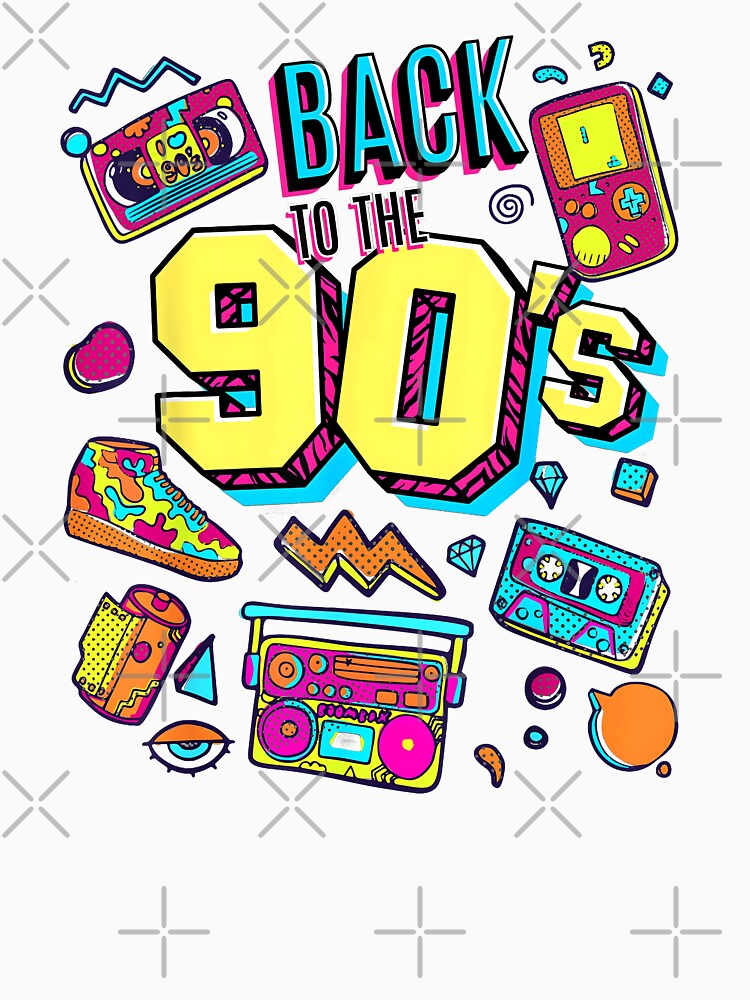 Men's Women's Kids Vintage The 90s Survival Kit Retro Graphic Design by Creatiforge
