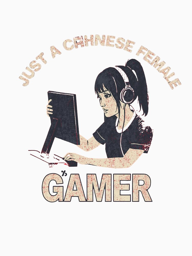 Just a Chinese Female Gamer by RED-MOUSE