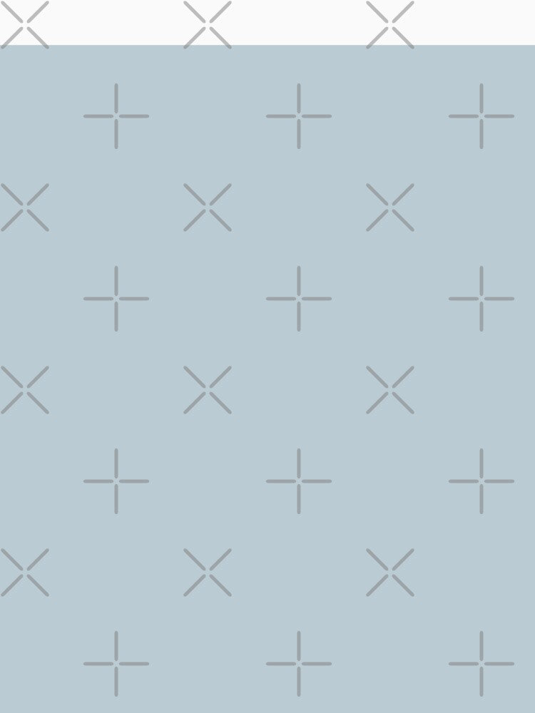 Plain Solid Color Pastel Blue Gray Neutral Blue Grey by mimihuang creations
