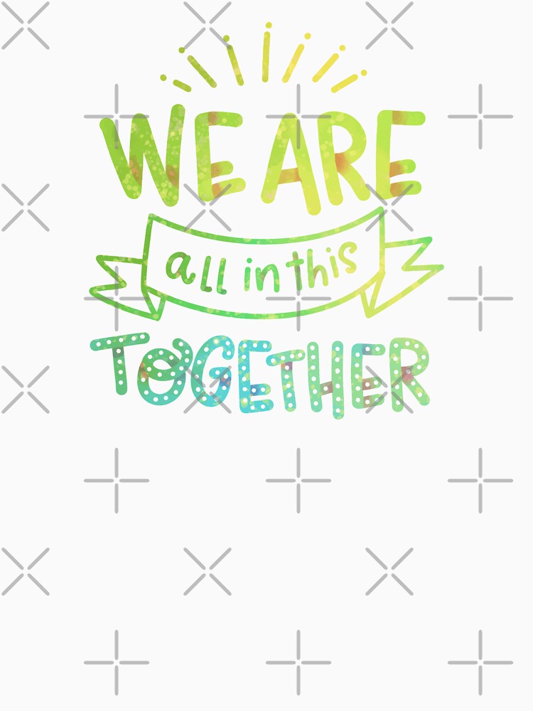 We are all in this together | teamwork quote | teamwork quotes by DesignsCornerCo