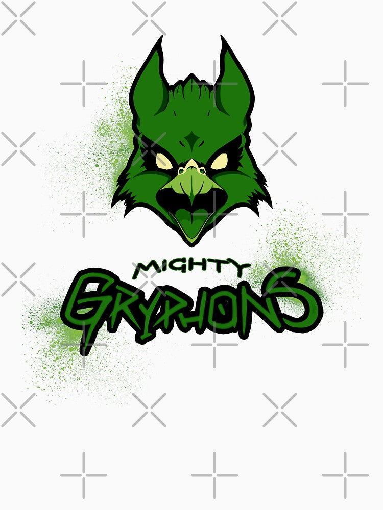 Gryphon Mascot - Green by Hakuho-BG