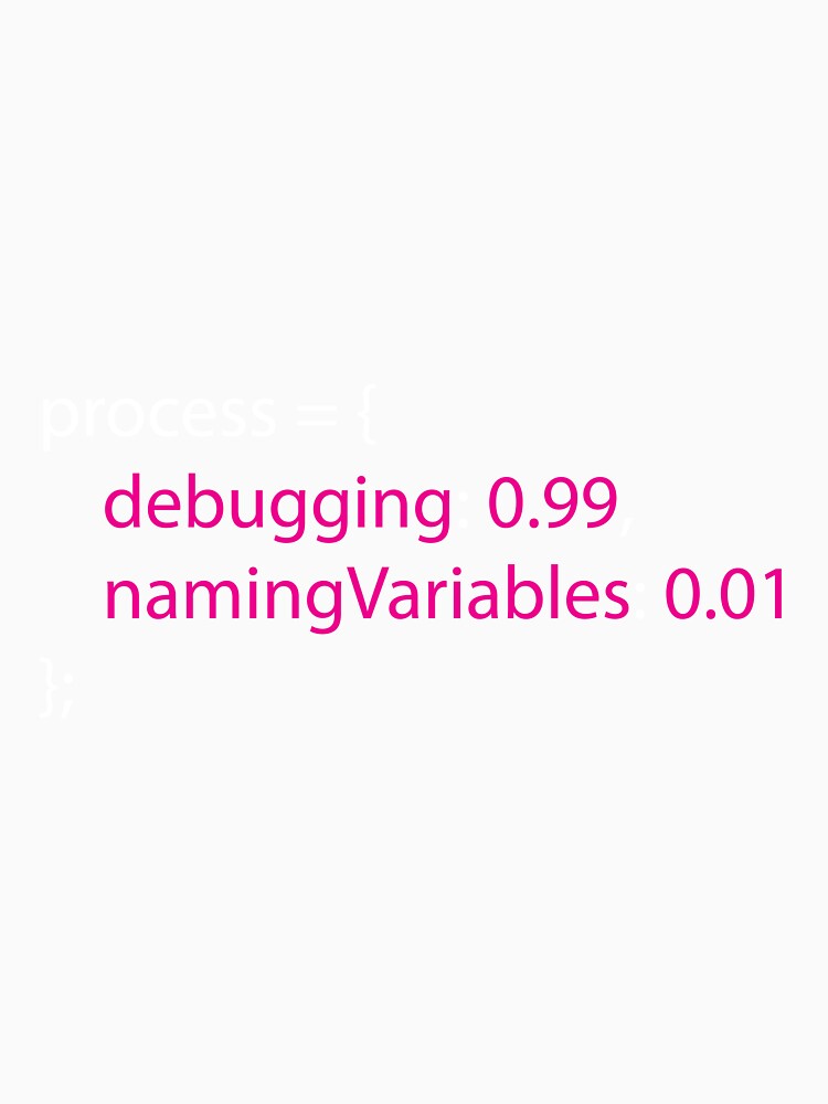 Coding Debugging Process Humour Design for Programmers by Geeky Giggles