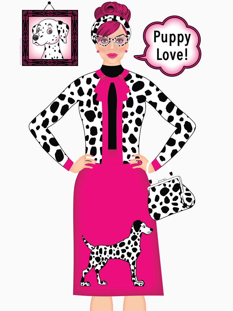 Puppy Love - Dalmatian Delight - Signature Sandedoll Products by SandedollArt