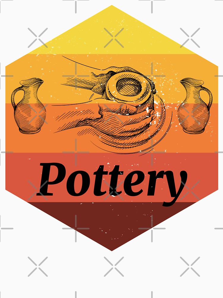 Pottery Ceramics Artist Potter Clay Vintage Retro by CuteDesigns1
