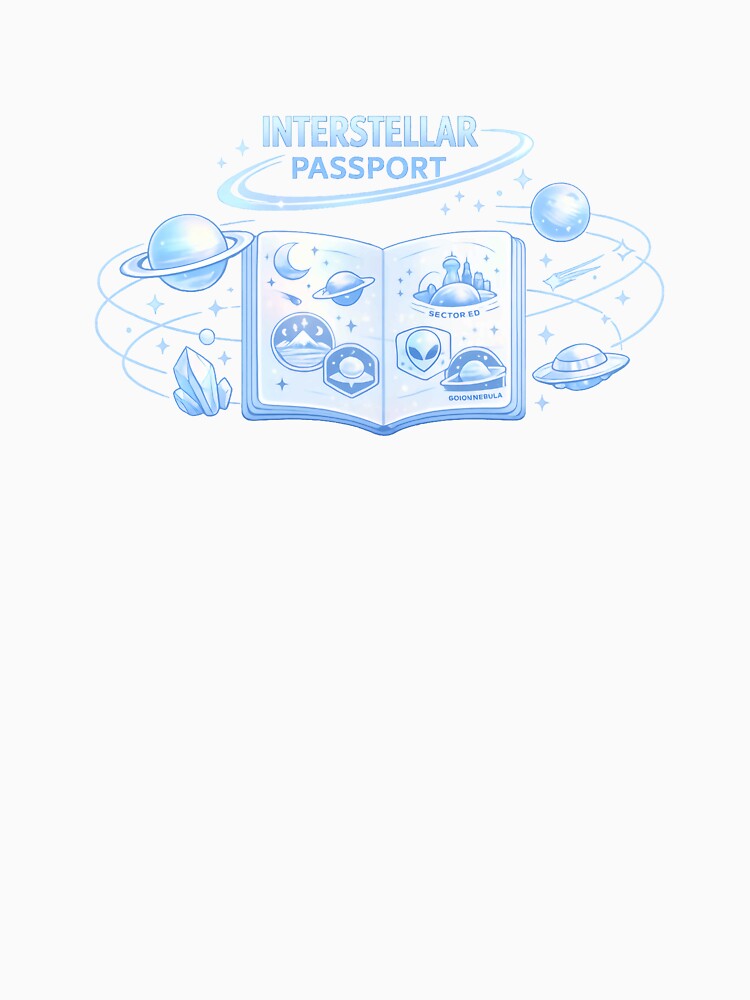 Opal Interstellar Passport Aliencore Graphic by TheRealTaria