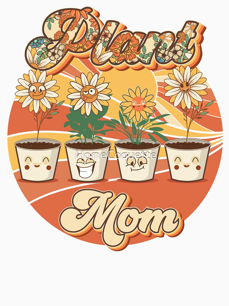 Mother day  plant mom mama lover groovy quote You Grow Girl by HomeCoquette