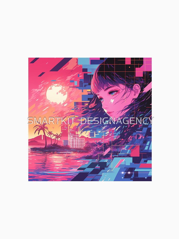 Lonely Cyberpunk woman by SMARTKIT  DESIGNAGENCY