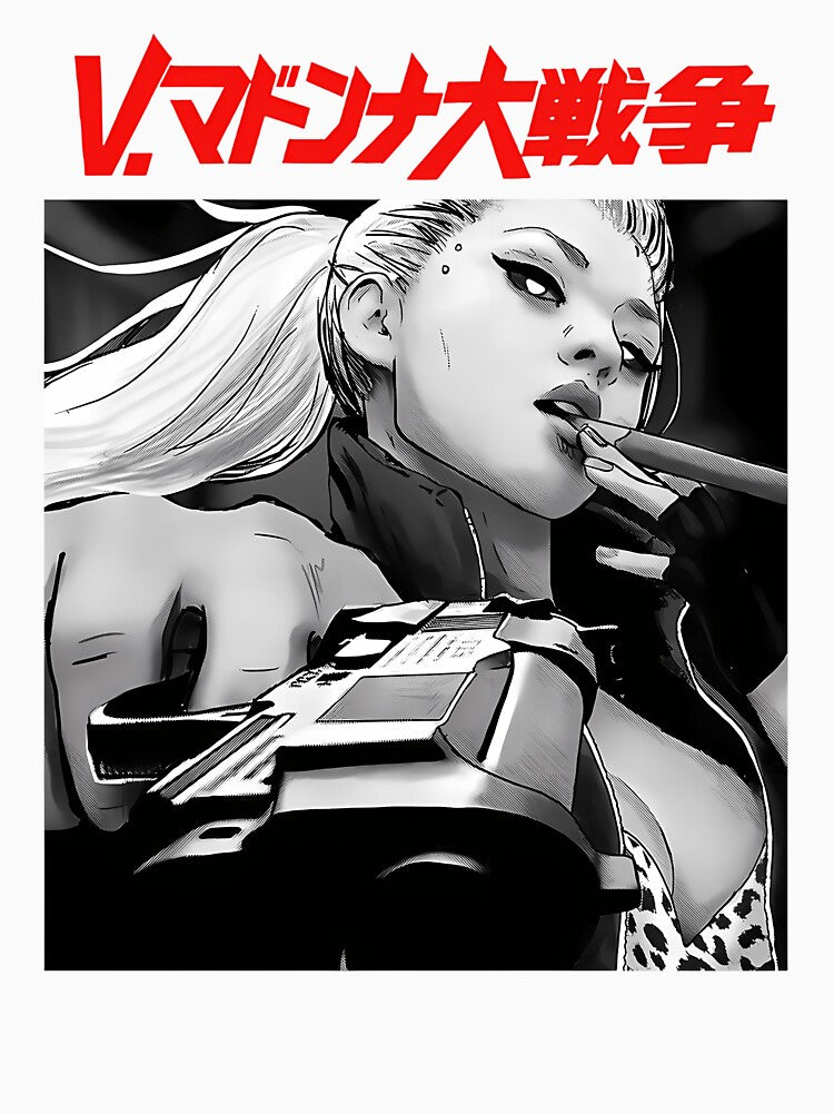 Yakuza Japanese Cyberpunk Girl Vaporwave Urban Style by MK0806