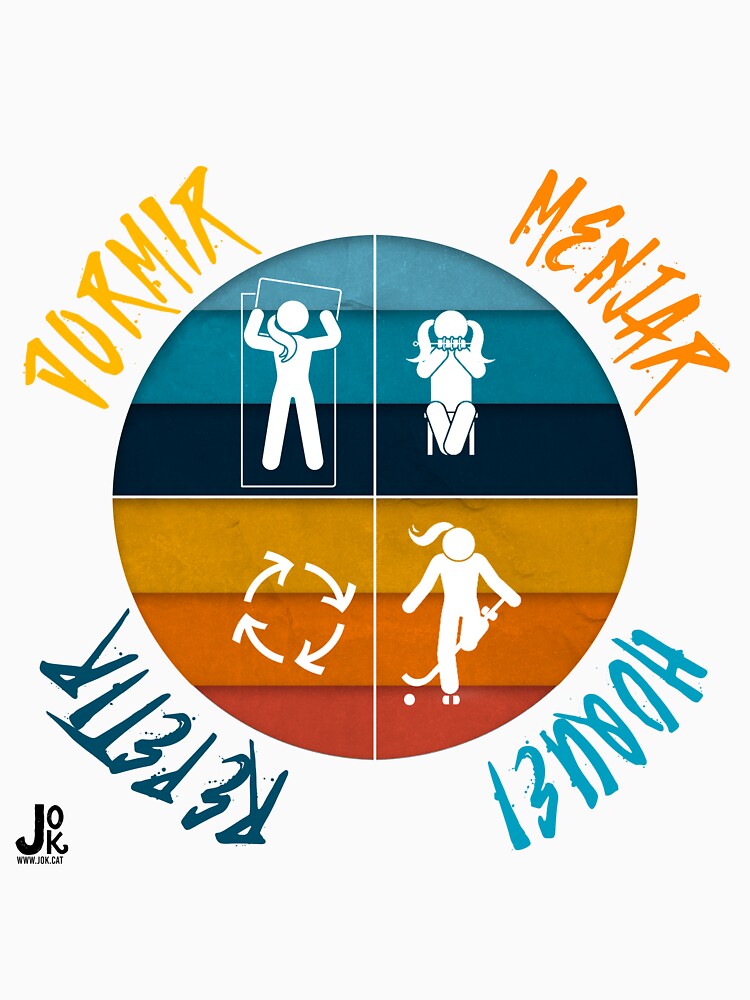 Sleep, Menjar, Hockey, Repeat by Jokcat