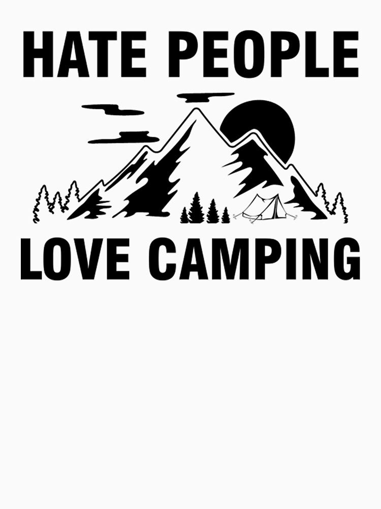 Hate people love camping by DR-STORE