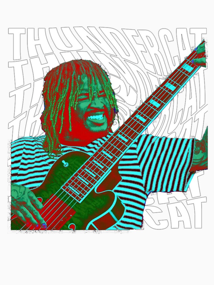 amercian bass guitar, Thundercat Premium by SeanWeasleyArt