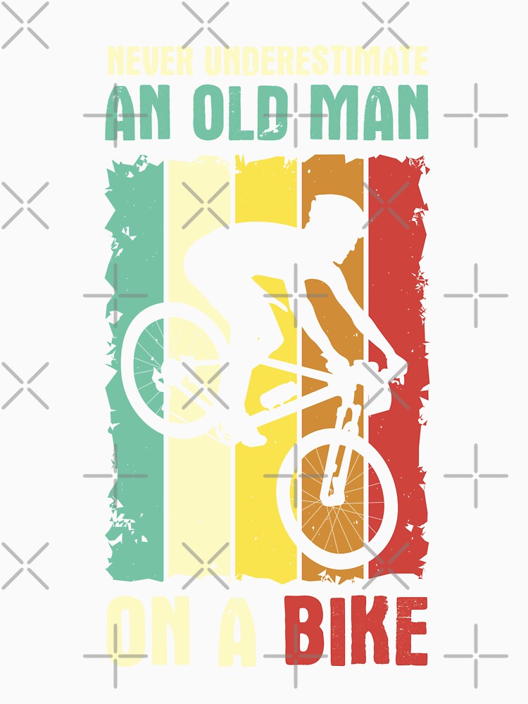 Never Underestimate an Old Man on a Bike by jie lin