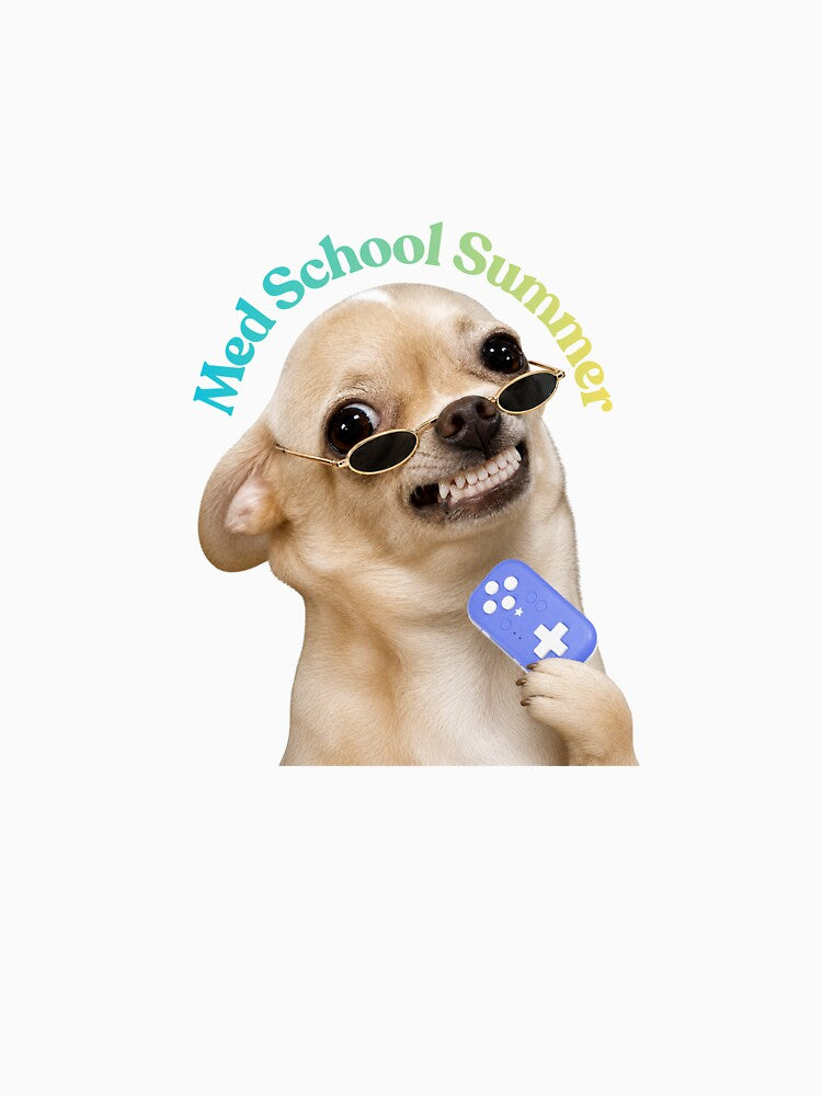 Med School Summer - Anki Chihuahua by NoThoughtsJustScrubs