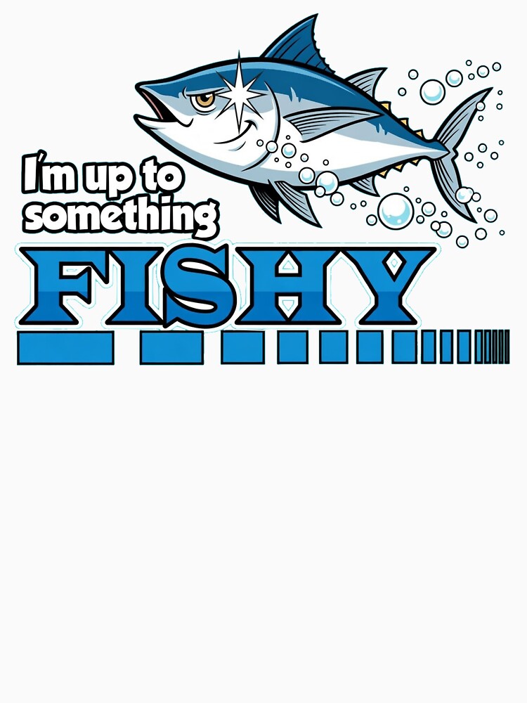 I'm Up To Something FISHY – Suspicious Tuna Manga Art by lbgearhart