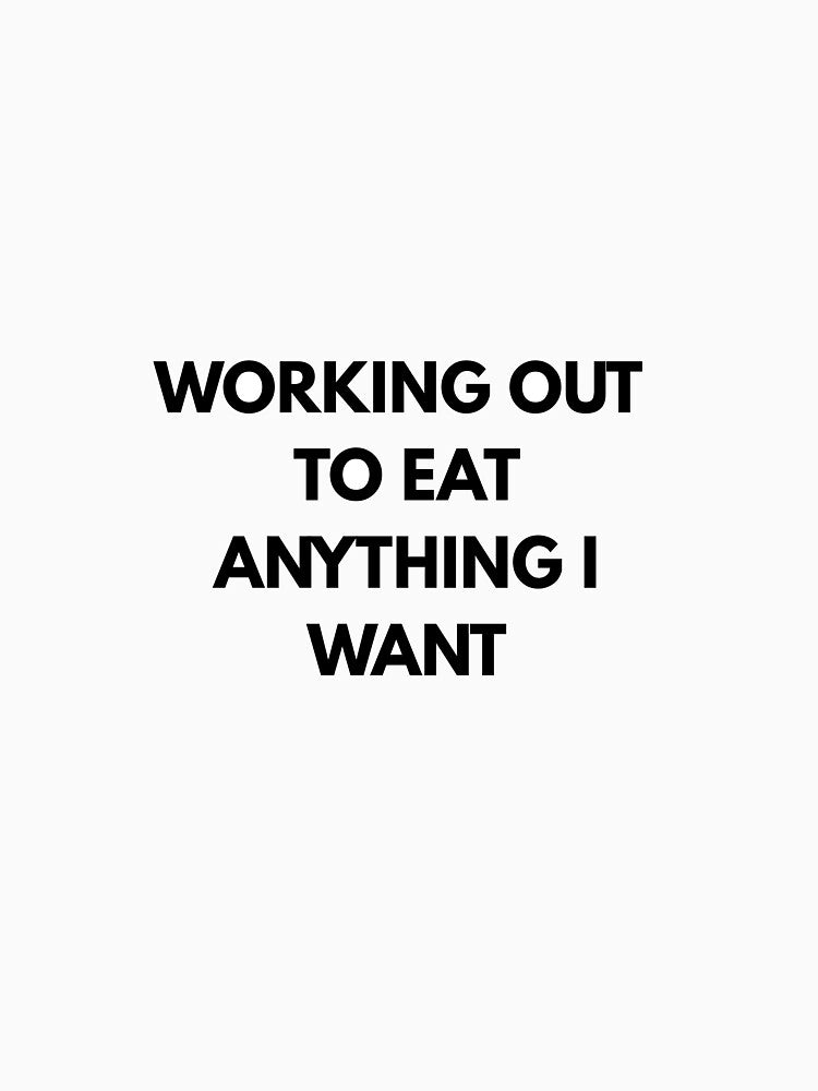 love to workout but also love food by ArtStreetz
