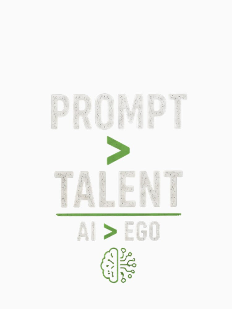 Promt>Talent-AI>Ego AI Quote Shirt by Mood Printz