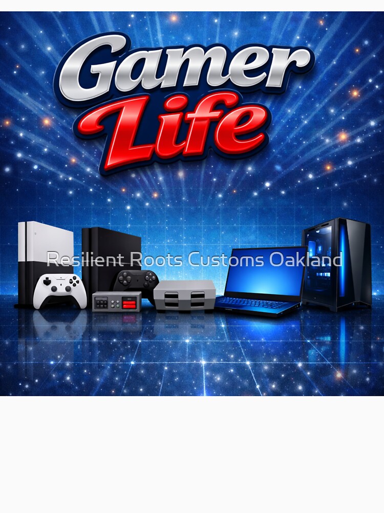 Gamer Life by Resilient Roots Customs Oakland