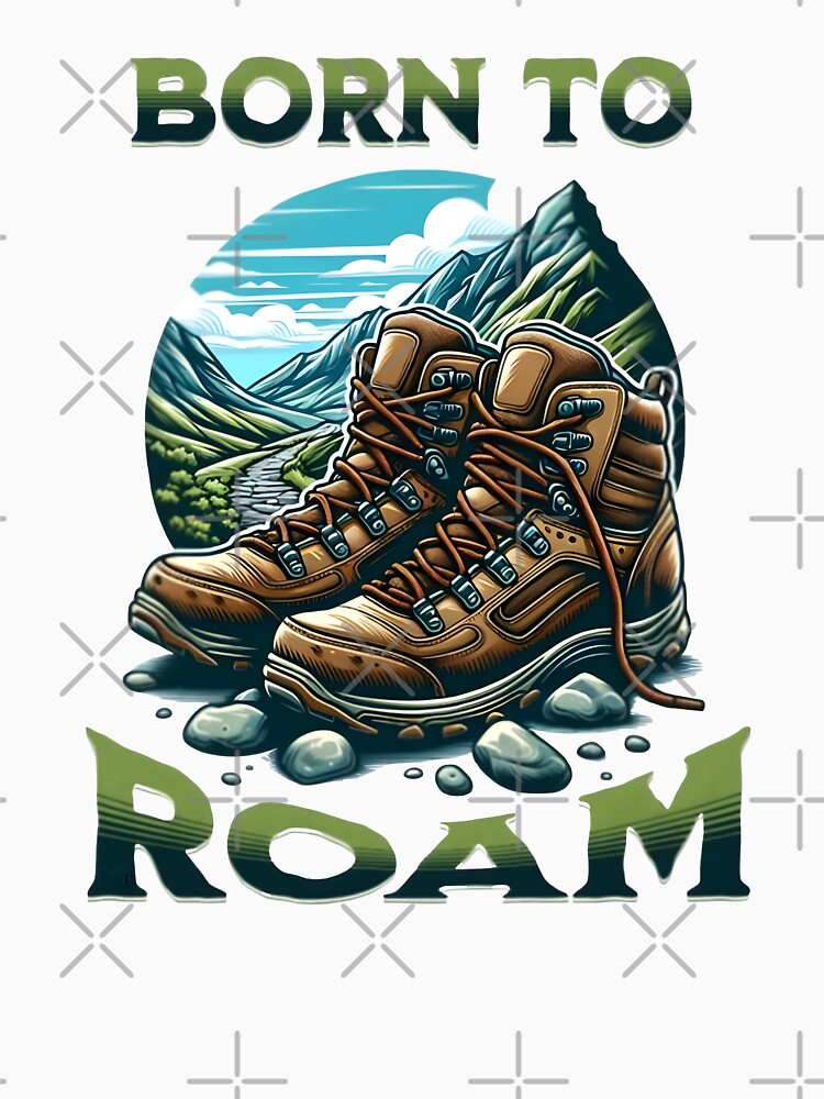 Born  to roam, cool hiking by Merchattack