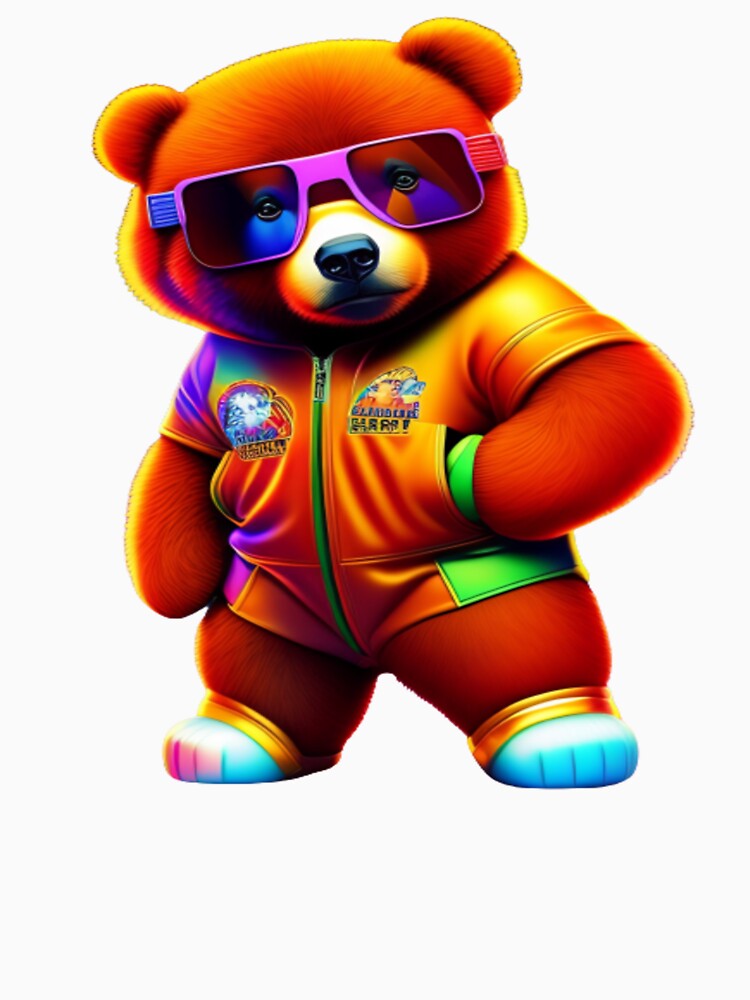 Cute Hip Hop Teddy Bear by Zeil
