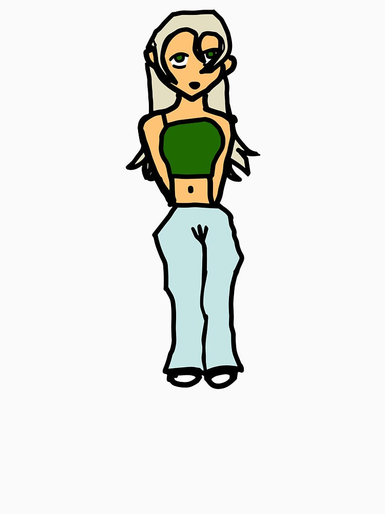 Blonde Casual Girl by ANSMei