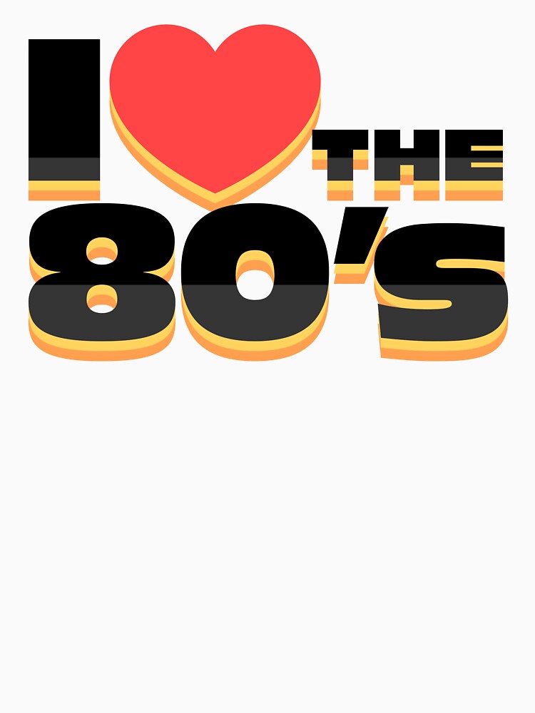 I Heart the 80's by 80sKidd