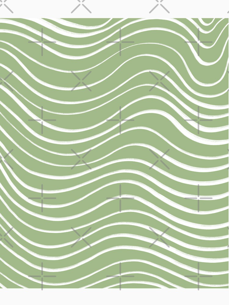 Sage Green Lines by MaiZephyr