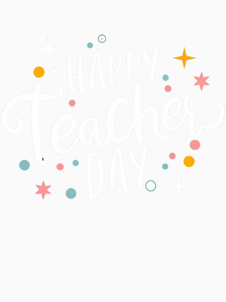 Heartfelt Happy Teacher Day Design for Educators by Moh-nd-Eg