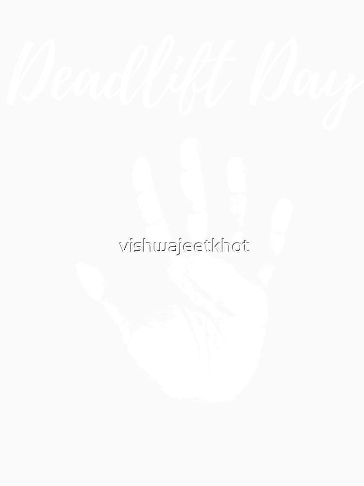 Deadlift Day by vishwajeetkhot