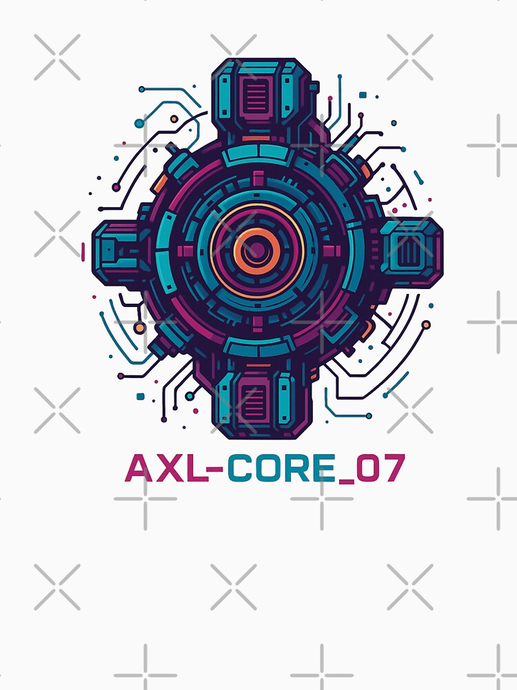 AXL-CORE_07 • NEON TECH ENGINE CORE EXPLOSION by Tadeusz1