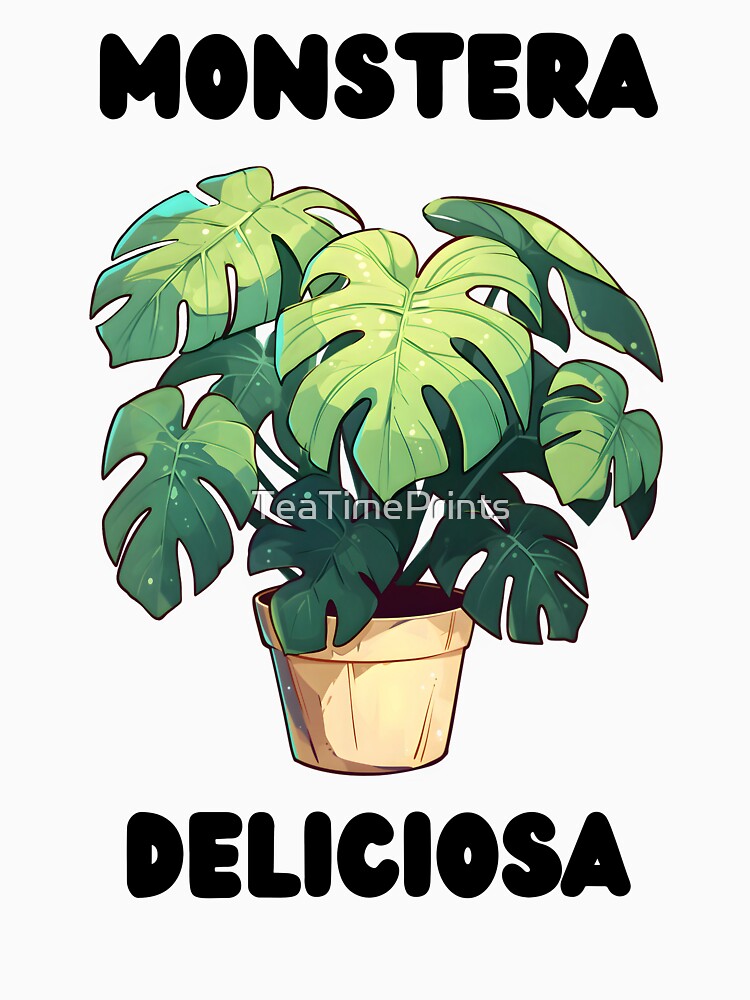 Monstera Plant by TeaTimePrints