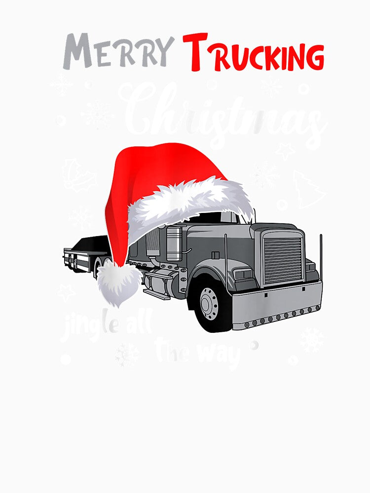 Merry Trucking Christmas Truck Driver Jingle All by lishakaren