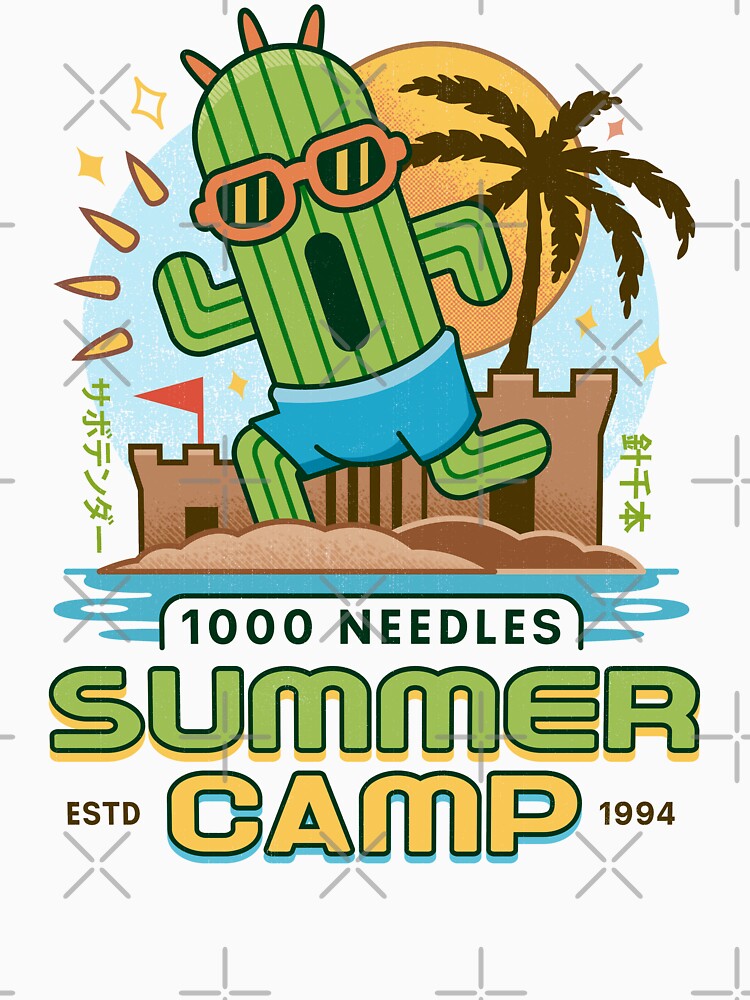 Cactuar Summer Camp Vintage by Lagelantee