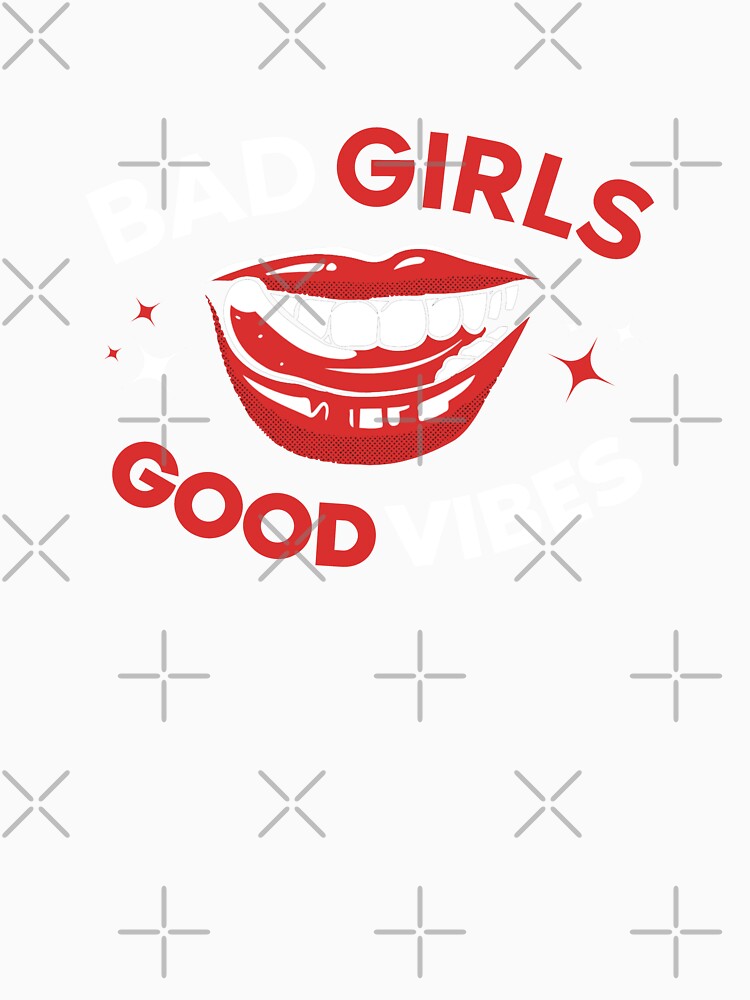 Bad girls good vibes red hot lips licking tongue by portrait4you