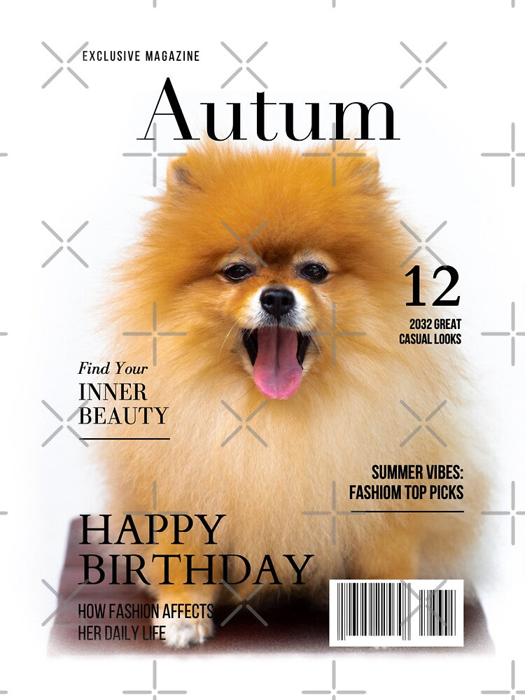 The Autum birthday-cute by Weather gifts