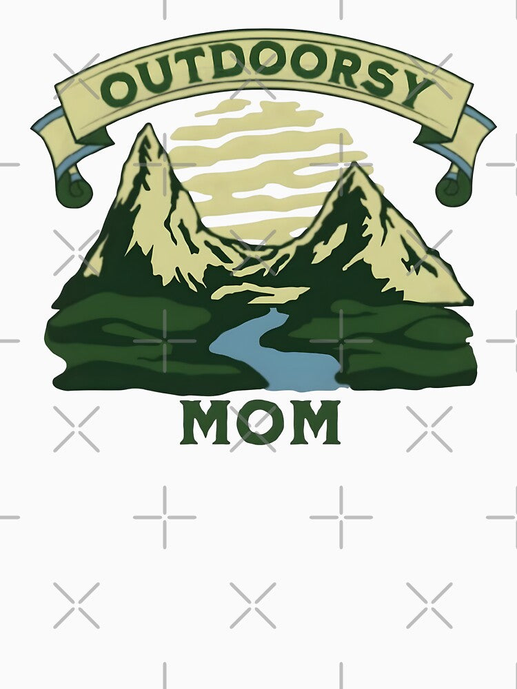 Outdoorsy mom, funny and cool nature lover by Merchattack