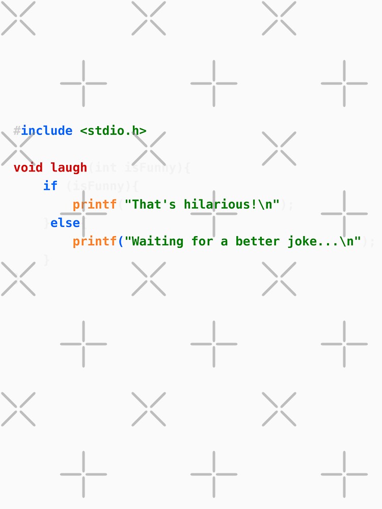C Code Humor: Laugh or Wait for a Better Joke by WayOutWorks
