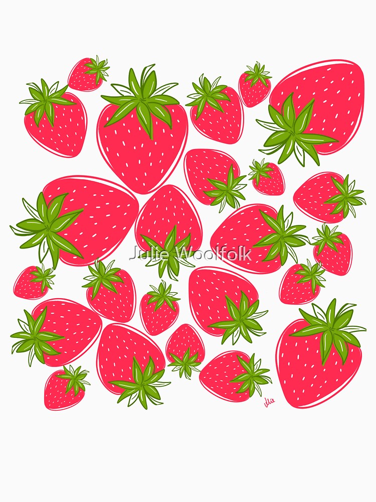Strawberry Summer Red by Julie Woolfolk