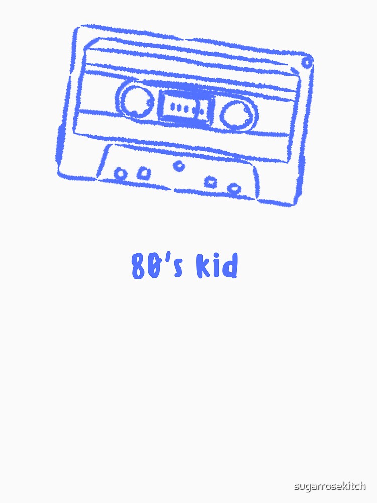 80s kid cassette by sugarrosekitch