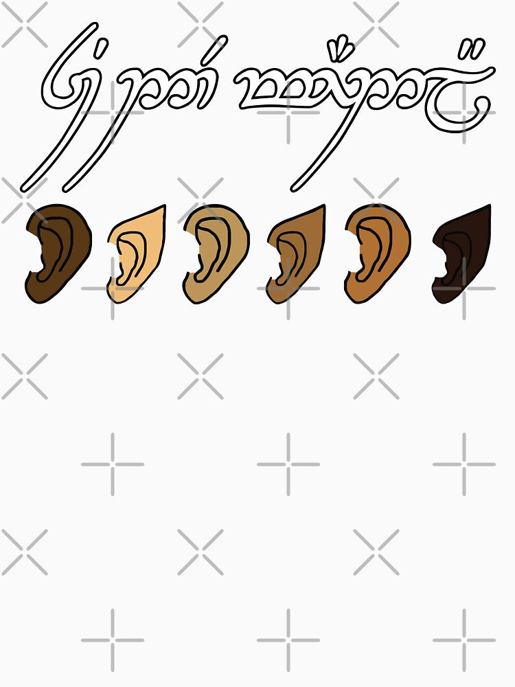 You All Are Welcome Here Elvish by Big Twelve