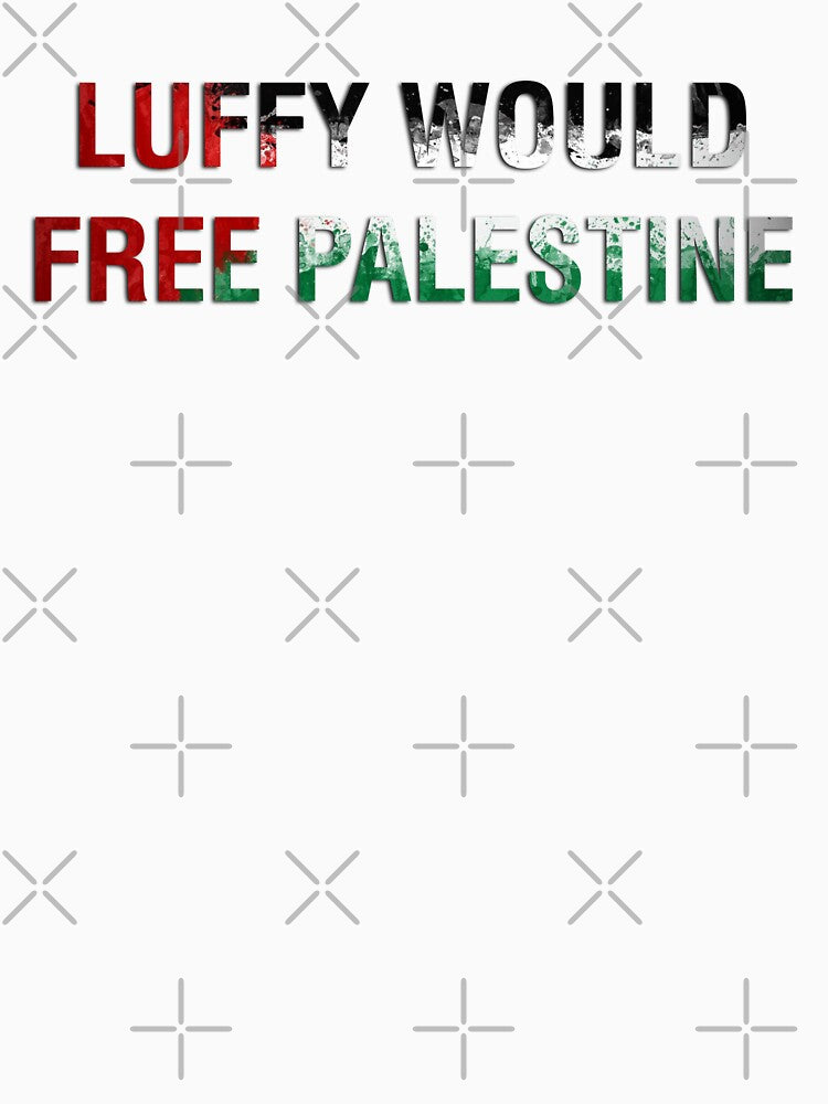 Luffy Would Free Palestine by AvatarObi