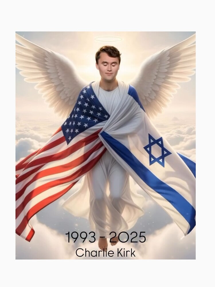 charlie kirk rest in peace america by SnoozyStore