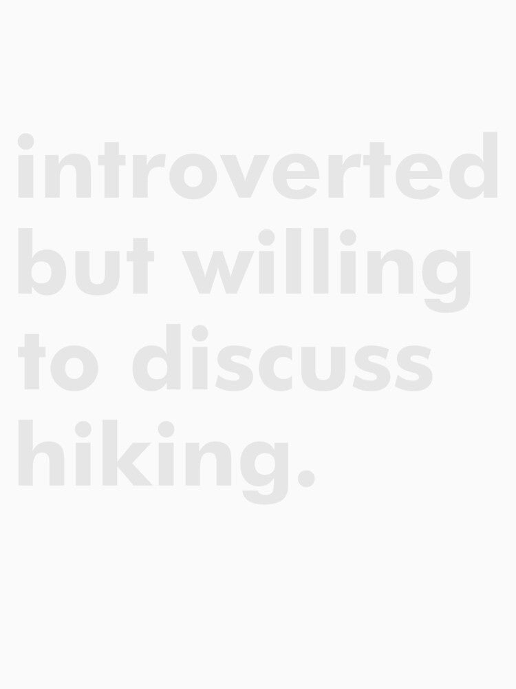 Willing to discuss hiking by iskapa
