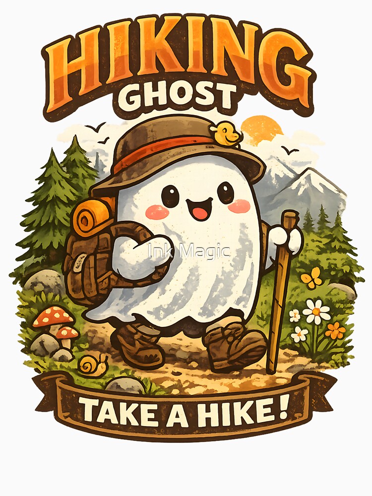 Ghost Hiking by Ink Magic